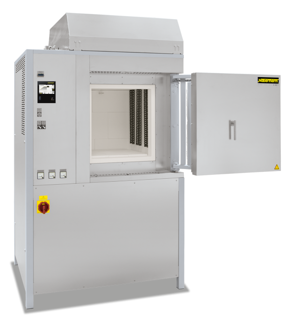 High-Temperature Furnaces with SiC Rod Heating and Fiber Insulation up to 1550 °C